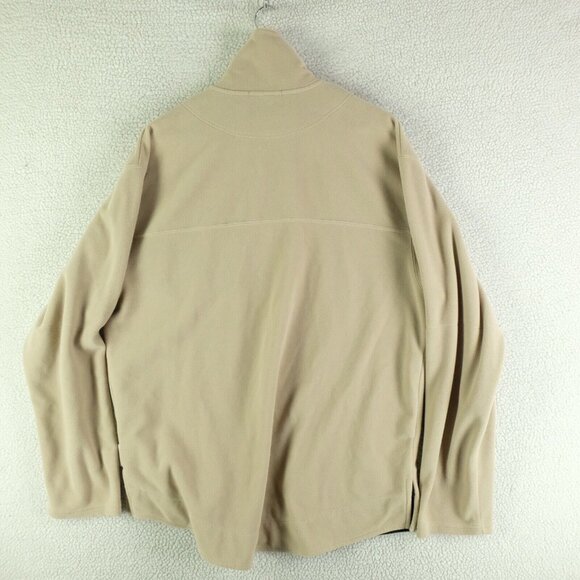 Zegna Sport Jacket Mens Large Green Fleece Lightweight Quarter Zip Pocket - Picture 3 of 8